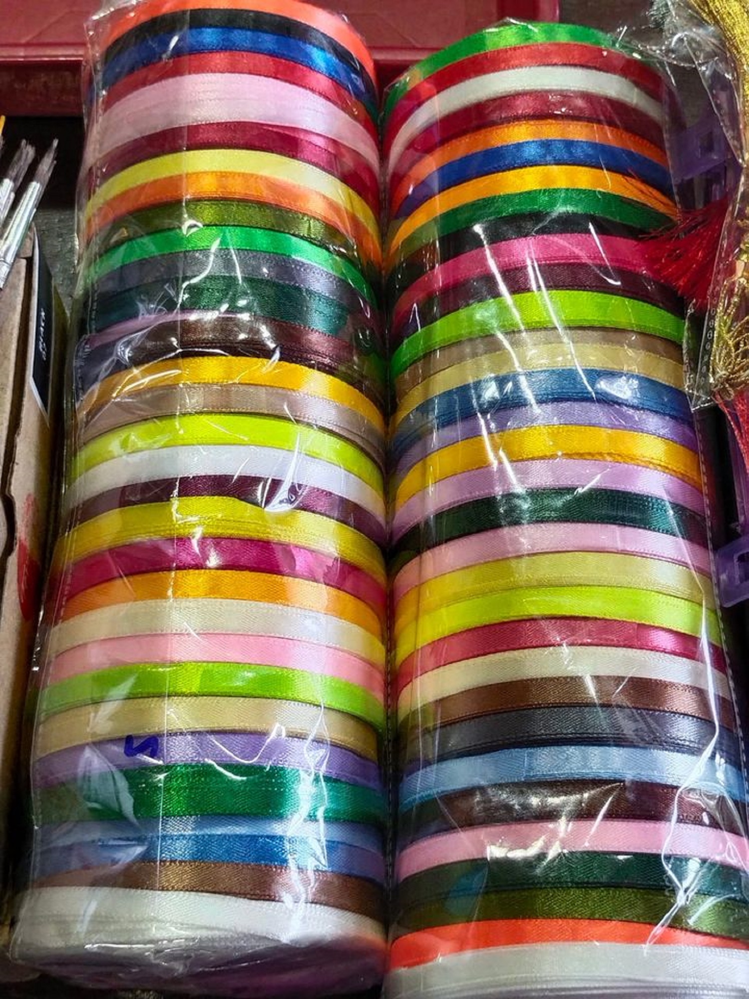 White - Satin Ribbon (0.5 inch) – Craft Store of India