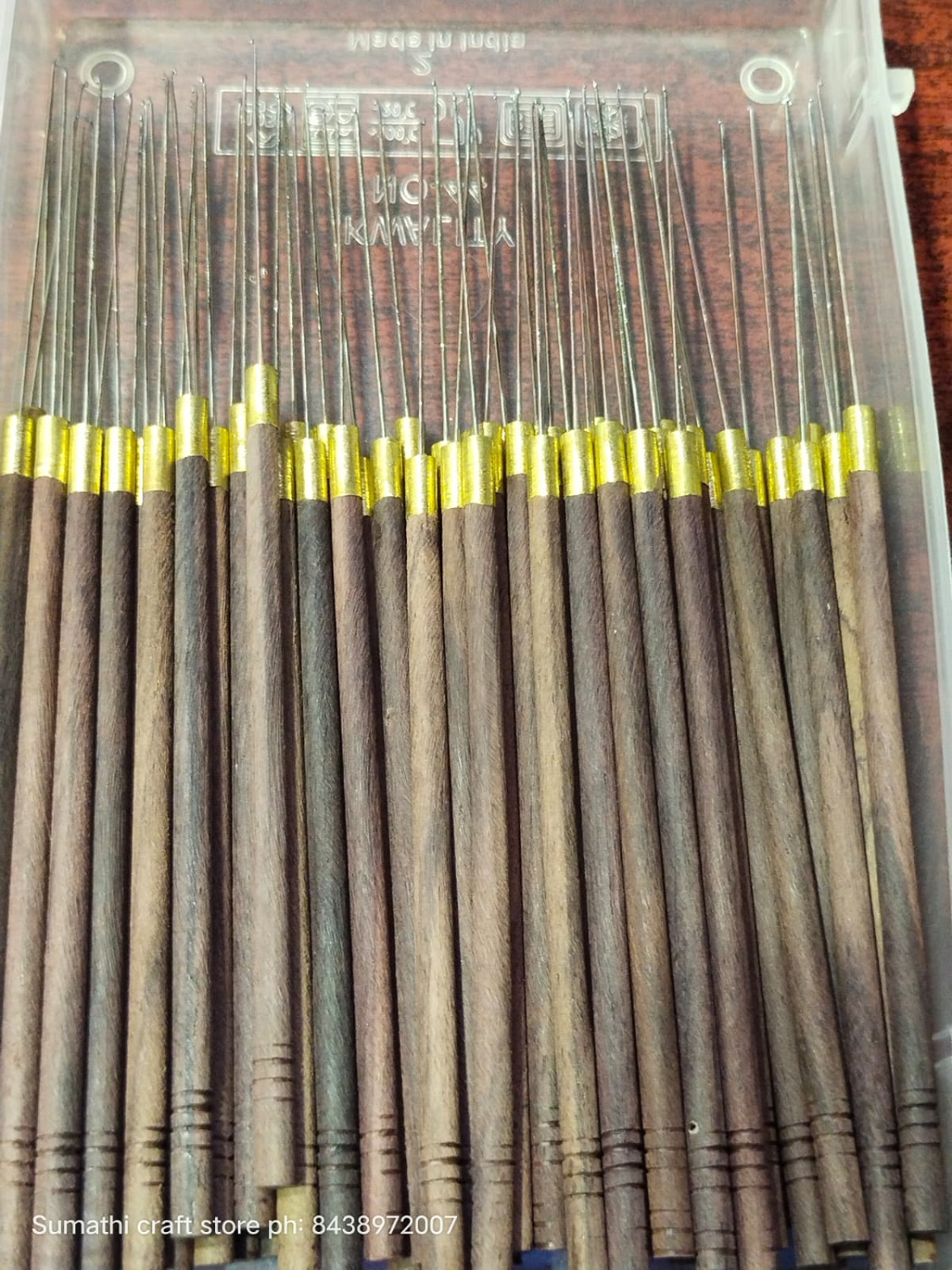Wooden Needle – Sumathi